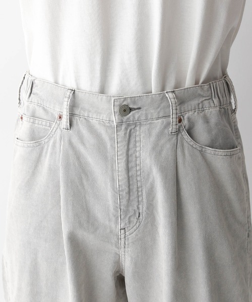 RAGEBLUE(レイジブルー)の「コーデュロイ/ワイドストレートバギーパンツ5P(スラックス・メンズ・ライトグレー/ブラウン/ダークグレー・SMALL/MEDIUM/LARGE)」の18枚目の写真