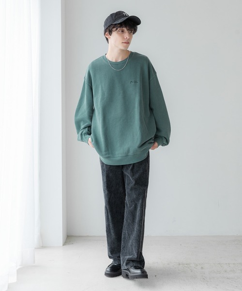 セール】コーデュロイ/ワイドストレートバギーパンツ5P（スラックス