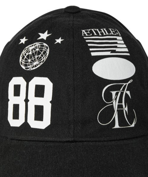 [AEAE]ATHLETE BALL CAP [BLACK] (アスリートボールキャップ) aeae（エーイーエーイー）の「ATHLETE BALL CAP（キャップ
