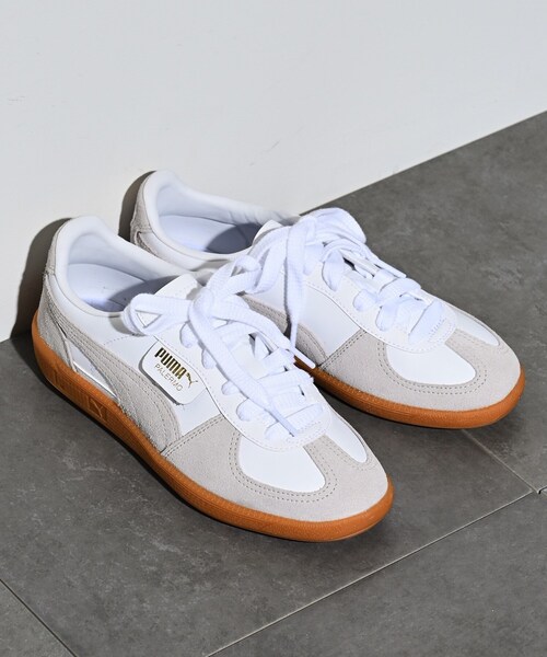 セール】【PUMA】パレルモ レザー スニーカー（スニーカー）｜PUMA