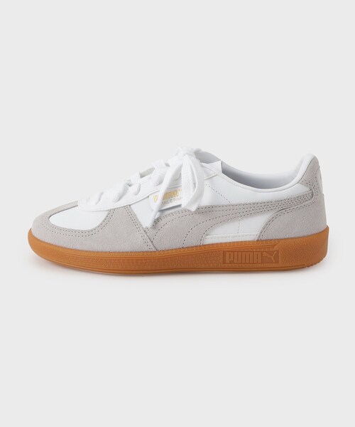 PUMA（プーマ）の「【PUMA】パレルモ レザー スニーカー（スニーカー・レディース・ライトグレー・45/35）」の3枚目の写真