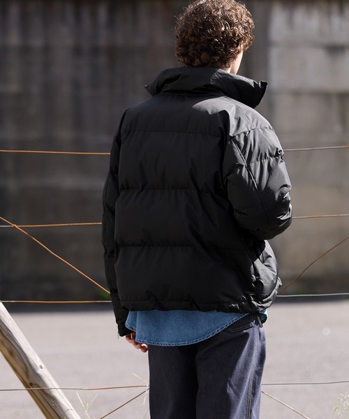 coca（coca）（コカ）の「ハイネック中綿ブルゾン（ブルゾン・メンズ・ブラック/アイボリー・XL/M/L）」の7枚目の写真
