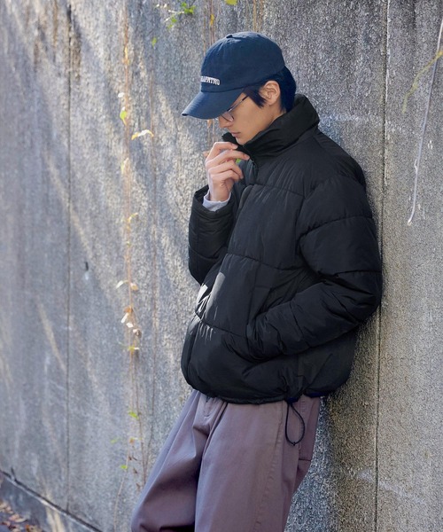 coca（coca）（コカ）の「ハイネック中綿ブルゾン（ブルゾン・メンズ・ブラック/アイボリー・XL/M/L）」の21枚目の写真