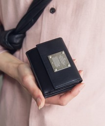 MAISON SPECIAL（メゾンスペシャル）の「《UNISEX》Metal Plate Trifold Wallet/メタルプレート三つ折りウォレット【MAISON SPECIAL/メゾンスペシャル】（財布）」