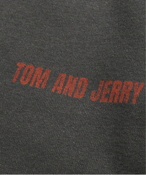 Tom&Jerry(トムアンドジェリー)の「【neos】TOM&JERRY トムとジェリー ルーズシルエット 裏起毛 ビンテージ ピグメントライク ロック スウェット トレーナー(スウェット・メンズ・ブラック系2/ブラック系1/ブラック系3・MEDIUM/LARGE/X-LARGE)」の12枚目の写真