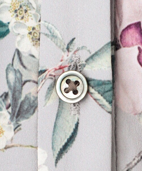 SANYO　エスエッセンシャルズ　ハミングバードフラワー　ワンピース ハミングバードフラワープリントワンピース（ワンピース）｜S