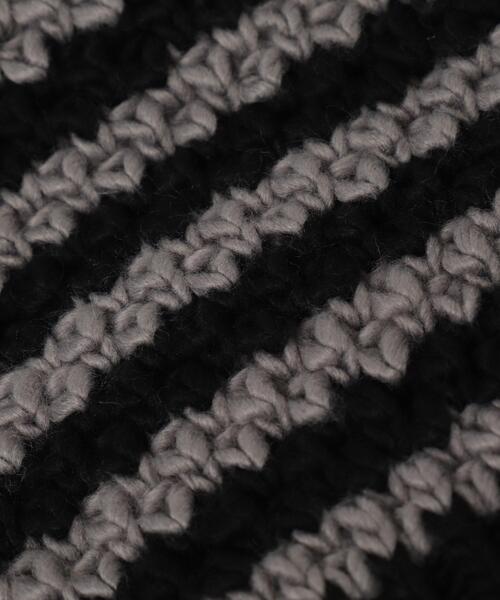 WEGO（ウィゴー）の「WEGO/ローゲージボーダーネコミミニットキャップ（ニットキャップ/ビーニー・レディース・グレー系その他5/ブラウン系その他5/ホワイト系その他5/レッド系その他5・FREE）」の22枚目の写真