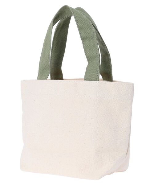 CRAFT STANDARD BOUTIQUE（クラフトスタンダードブティック）の「akha. キャンバスランチトート/ミニバッグ（トートバッグ・レディース・ライトピンク/グレー/ナチュラル/ターコイズブルー/ネイビー・FREE）」の12枚目の写真