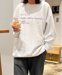 Sorriso | プリント スウェット(スウェット)