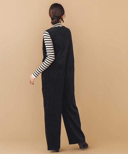 Gready Brilliant（グレディブリリアン）の「後釦リブハイネックニット（ニット/セーター・レディース・レッド/ブラック/ホワイト×ブラック・38）」の6枚目の写真