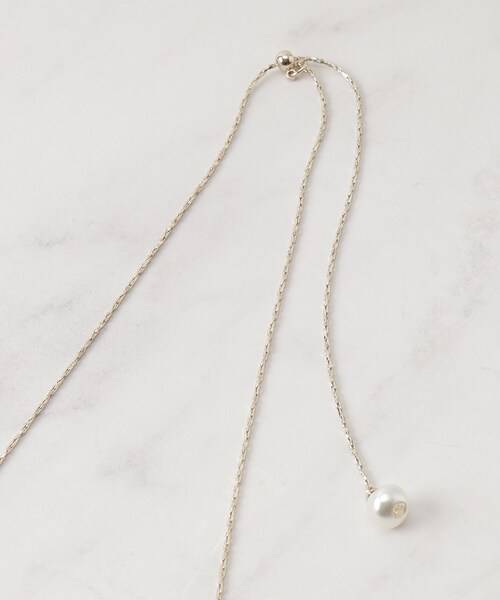 SHOO・LA・RUE（シューラルー）の「◆【2WAY】ダブルビジューネックレス（ネックレス・レディース・シルバー/ゴールド/ピンクゴールド・00）」の5枚目の写真