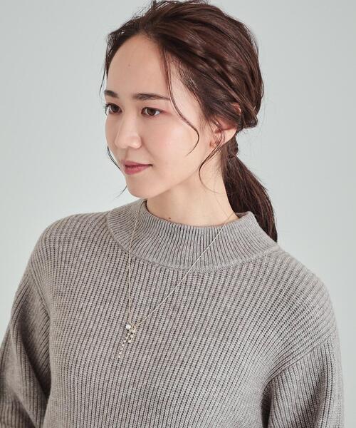 SHOO・LA・RUE（シューラルー）の「◆【2WAY】ダブルビジューネックレス（ネックレス・レディース・シルバー/ゴールド/ピンクゴールド・00）」の7枚目の写真