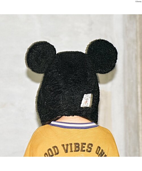 Disney（ディズニー）の「ディズニーキャラクター/バラクラバ（ハット・キッズ・ブラック・50/54/58）」の3枚目の写真