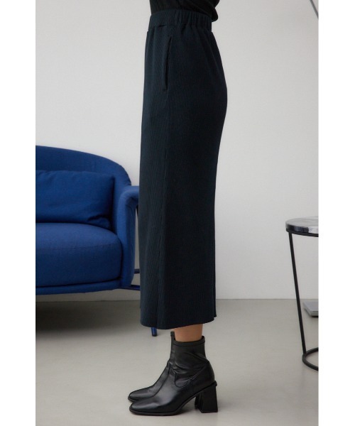 AZUL by moussy(アズールバイマウジー)の「リブタイトスカート(スカート・レディース・シルバー系その他/レッド/ブラック/ブラック系その他/グレー・FREE)」の9枚目の写真