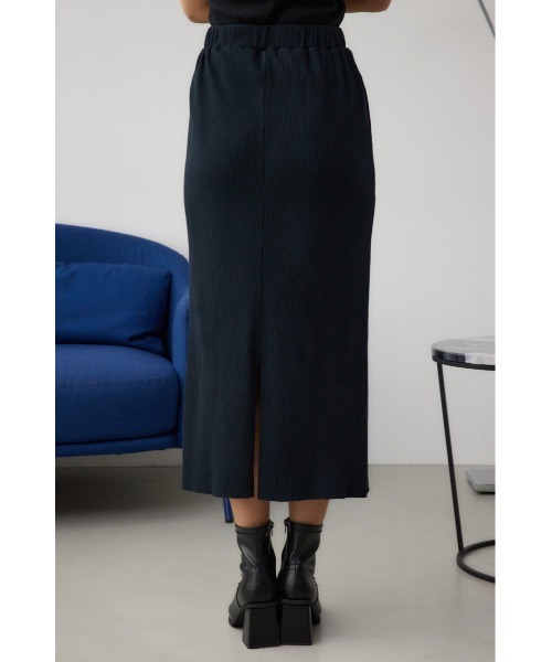 AZUL by moussy(アズールバイマウジー)の「リブタイトスカート(スカート・レディース・シルバー系その他/レッド/ブラック/ブラック系その他/グレー・FREE)」の10枚目の写真