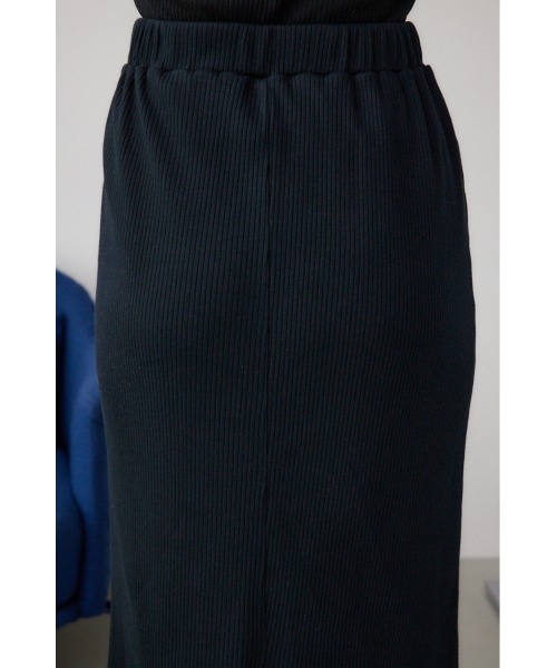 AZUL by moussy(アズールバイマウジー)の「リブタイトスカート(スカート・レディース・シルバー系その他/レッド/ブラック/ブラック系その他/グレー・FREE)」の12枚目の写真