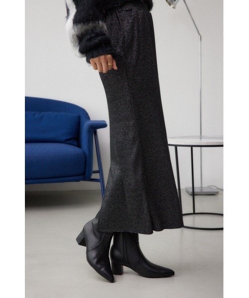 AZUL by moussy(アズールバイマウジー)の「リブタイトスカート(スカート・レディース・シルバー系その他/レッド/ブラック/ブラック系その他/グレー・FREE)」の14枚目の写真