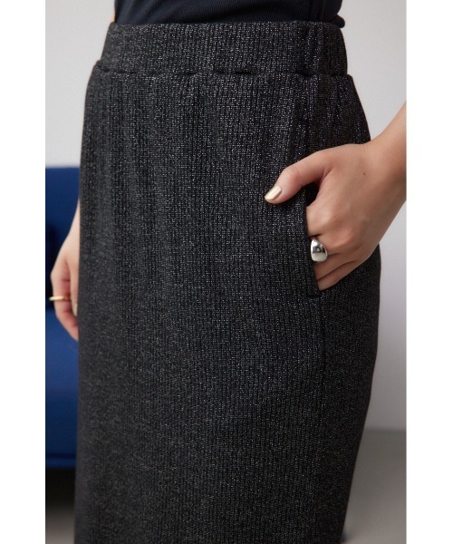 AZUL by moussy(アズールバイマウジー)の「リブタイトスカート(スカート・レディース・シルバー系その他/レッド/ブラック/ブラック系その他/グレー・FREE)」の22枚目の写真