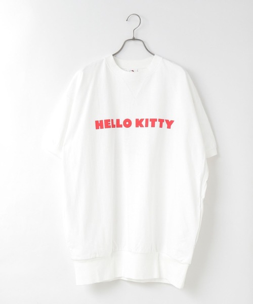 LOWRYS FARM(ローリーズファーム)の「【HELLO KITTY】BIGプルオーバー 133829(Tシャツ/カットソー・キッズ・グレー/オフホワイト/ブラック・FREE)」の21枚目の写真