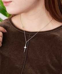 Actually | Cross Motif Necklace(ネックレス)