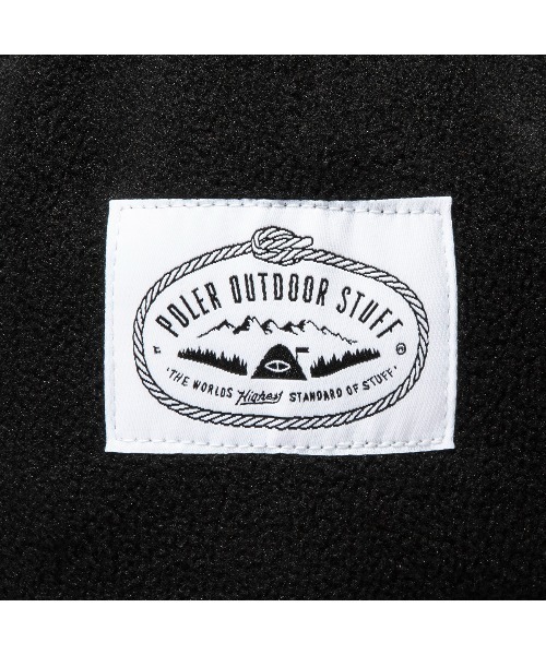 POLeR（ポーラー）の「POLER LIGHT FLEECE DRAWSTRING BAG（ポーラー ライト フリース ドローストリング バッグ）（トートバッグ・メンズ・オレンジ/パープル/ブラック/ナチュラル・FREE）」の6枚目の写真