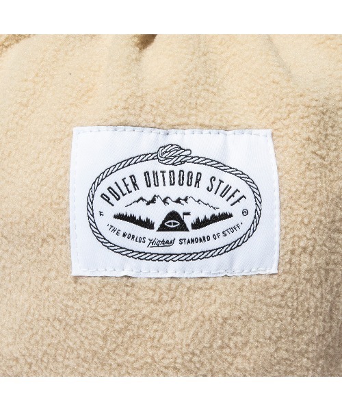 POLeR（ポーラー）の「POLER LIGHT FLEECE DRAWSTRING BAG（ポーラー ライト フリース ドローストリング バッグ）（トートバッグ・メンズ・オレンジ/パープル/ブラック/ナチュラル・FREE）」の9枚目の写真