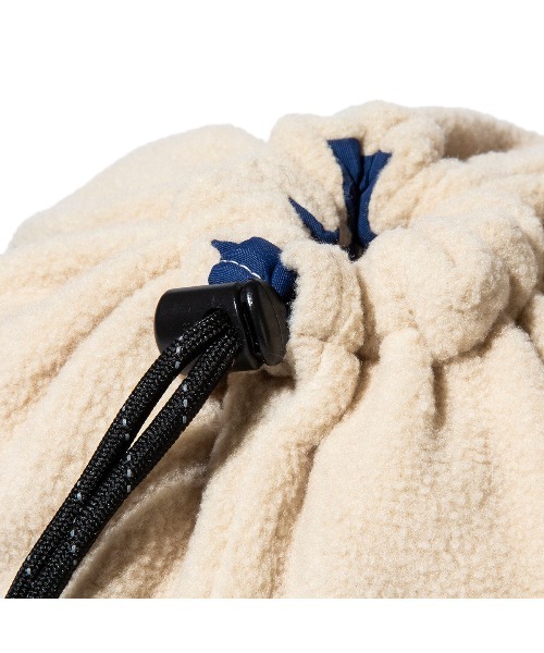 POLeR（ポーラー）の「POLER LIGHT FLEECE DRAWSTRING BAG（ポーラー ライト フリース ドローストリング バッグ）（トートバッグ・メンズ・オレンジ/パープル/ブラック/ナチュラル・FREE）」の10枚目の写真