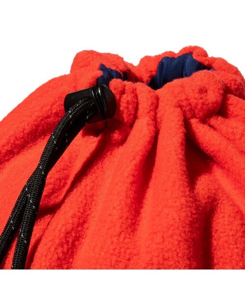 POLeR（ポーラー）の「POLER LIGHT FLEECE DRAWSTRING BAG（ポーラー ライト フリース ドローストリング バッグ）（トートバッグ・メンズ・オレンジ/パープル/ブラック/ナチュラル・FREE）」の16枚目の写真