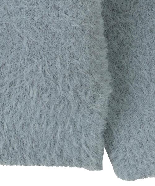 WEGO（ウィゴー）の「WEGO/シャギーグラデーションプルオーバー（ニット/セーター・メンズ・ダークグレー/ブラック・FREE）」の15枚目の写真