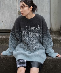 WEGO/シャギーグラデーションプルオーバー