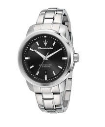 Maserati（マセラティ）の「「Maserati/マセラティ」スクセッソ - 44ｍｍ  シルバー ブレスレット（アナログ腕時計）」