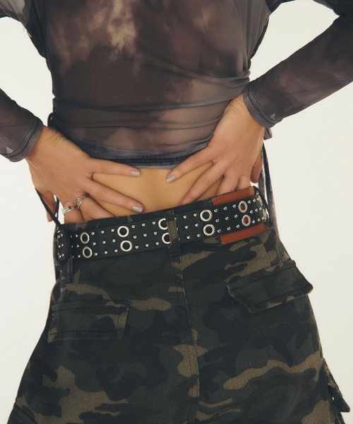 FOREVER 21（フォーエバー トゥエンティーワン）の「【2025SS】カモフラハーフパンツ（カーゴパンツ・レディース・カーキ・MEDIUM/SMALL）」の19枚目の写真