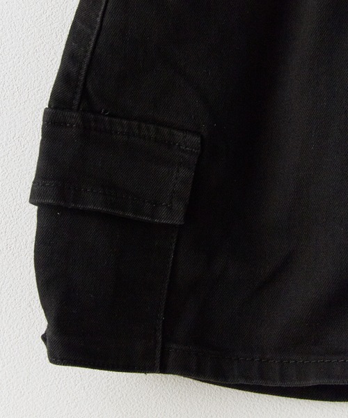 Chick(チック)の「Cargo Denim Mini Skirt / カーゴデニムミニスカート 秋物 秋服 2026年秋冬(デニムスカート・レディース・ブラック/ブルー・FREE)」の8枚目の写真