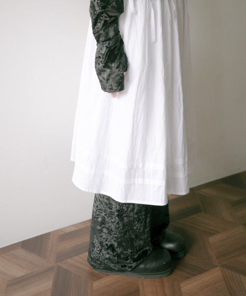 igi（イジ）の「OPAL VELOUR PANTS / オパールベロアパンツ（その他パンツ・レディース・パープル/ブラック・1/0）」の13枚目の写真