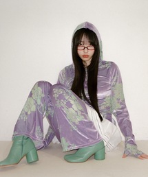 igi（イジ）の「OPAL VELOUR PANTS / オパールベロアパンツ（その他パンツ）」