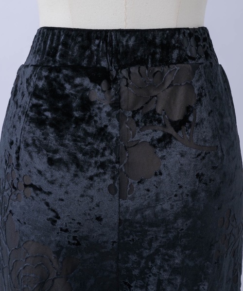 igi（イジ）の「OPAL VELOUR PANTS / オパールベロアパンツ（その他パンツ・レディース・パープル/ブラック・1/0）」の6枚目の写真