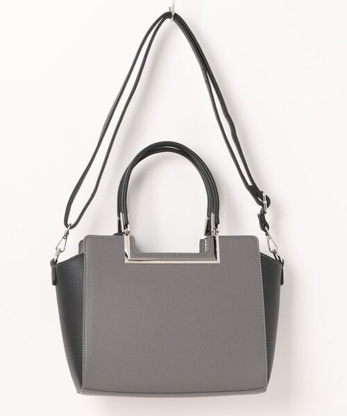 axes femme（アクシーズファム）の「薔薇エンボス配色バッグ（ショルダーバッグ・レディース・サックスブルー/ブラウン/ブラック/ネイビー/ワイン・FREE）」の21枚目の写真