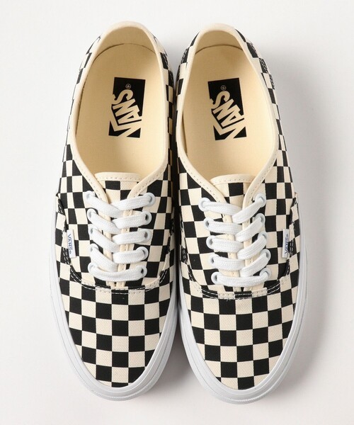 VANS / AUTHENTIC REISSUE 44 LX CHECKERBOARD LX BLACK/WHITE