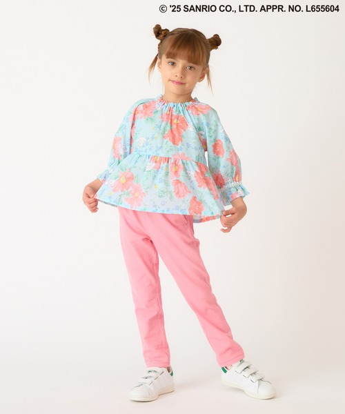 HAKKA KIDS（ハッカキッズ）の「【シナモロール】ストレッチカットツイルアップリケ付きスリムパンツ（その他パンツ・キッズ・ピンク/サックスブルー・100cm/110cm/120cm/130cm）」の18枚目の写真