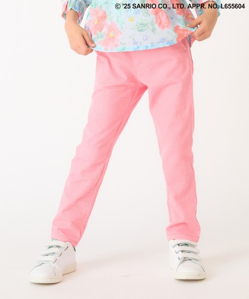HAKKA KIDS（ハッカキッズ）の「【シナモロール】ストレッチカットツイルアップリケ付きスリムパンツ（その他パンツ・キッズ・ピンク/サックスブルー・100cm/110cm/120cm/130cm）」の12枚目の写真
