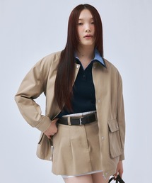 EIMY ISTOIRE（エイミーイストワール）の「Switchingカラーフラップポケットブルゾン（ブルゾン）」