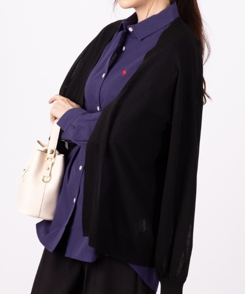 POLO BCS（ポロ ビーシーエス）の「POLO BCS カラフルシャツ（シャツ/ブラウス・レディース・ベージュ系その他/グリーン系その他/サックスブルー/イエロー系その他/ネイビー・フリー）」の18枚目の写真