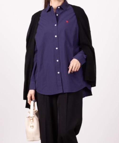 POLO BCS（ポロ ビーシーエス）の「POLO BCS カラフルシャツ（シャツ/ブラウス・レディース・ベージュ系その他/グリーン系その他/サックスブルー/イエロー系その他/ネイビー・フリー）」の19枚目の写真