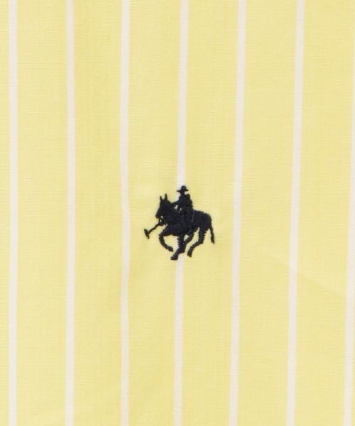 POLO BCS（ポロ ビーシーエス）の「POLO BCS カラフルシャツ（シャツ/ブラウス・レディース・ベージュ系その他/グリーン系その他/サックスブルー/イエロー系その他/ネイビー・フリー）」の8枚目の写真