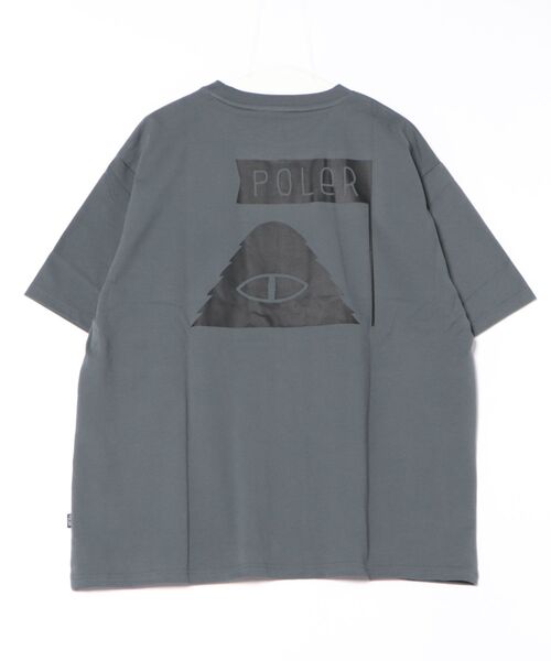 POLeR(ポーラー)の「【ムラサキスポーツ限定】POLER/ポーラー 半袖Tシャツ ビッグシルエット 吸湿速乾 259MCV0015(Tシャツ/カットソー・メンズ・ブラック/グレー/ホワイト・M/L/XL)」の21枚目の写真
