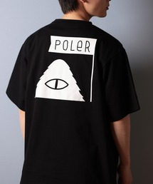 POLeR | 【ムラサキスポーツ限定】POLER/ポーラー 半袖Tシャツ ビッグシルエット 吸湿速乾 259MCV0015(Tシャツ/カットソー)