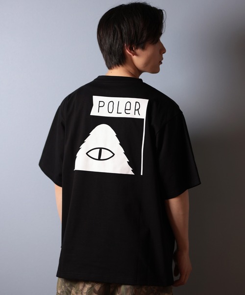 POLeR(ポーラー)の「【ムラサキスポーツ限定】POLER/ポーラー 半袖Tシャツ ビッグシルエット 吸湿速乾 259MCV0015(Tシャツ/カットソー・メンズ・ブラック/グレー/ホワイト・M/L/XL)」の11枚目の写真