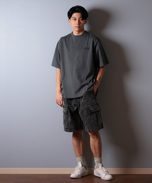 POLeR(ポーラー)の「【ムラサキスポーツ限定】POLER/ポーラー 半袖Tシャツ ビッグシルエット 吸湿速乾 259MCV0015(Tシャツ/カットソー・メンズ・ブラック/グレー/ホワイト・M/L/XL)」の17枚目の写真