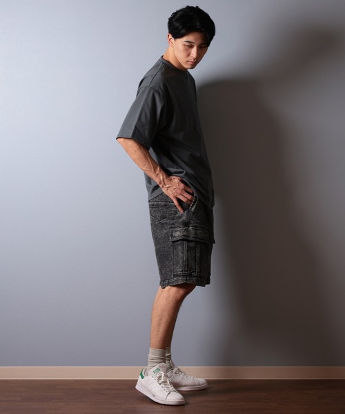 POLeR(ポーラー)の「【ムラサキスポーツ限定】POLER/ポーラー 半袖Tシャツ ビッグシルエット 吸湿速乾 259MCV0015(Tシャツ/カットソー・メンズ・ブラック/グレー/ホワイト・M/L/XL)」の18枚目の写真