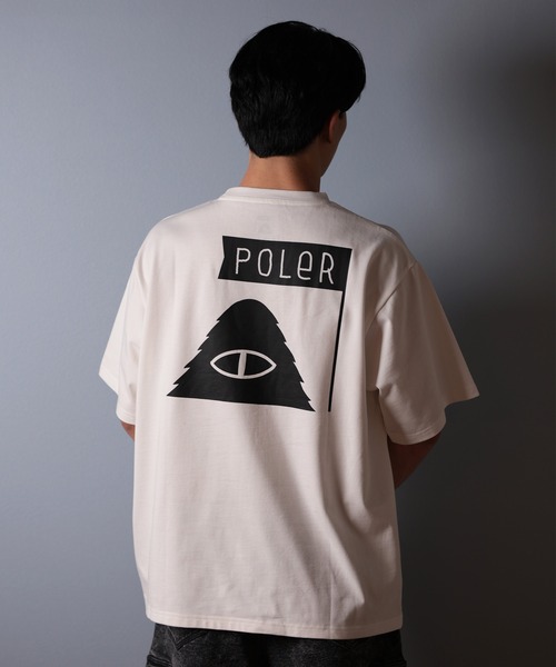 POLeR(ポーラー)の「【ムラサキスポーツ限定】POLER/ポーラー 半袖Tシャツ ビッグシルエット 吸湿速乾 259MCV0015(Tシャツ/カットソー・メンズ・ブラック/グレー/ホワイト・M/L/XL)」の5枚目の写真